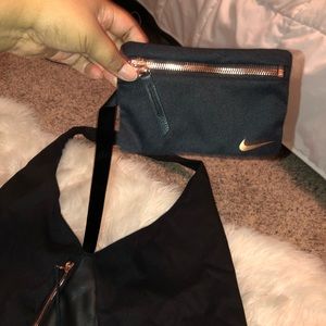 Black nike sport bag